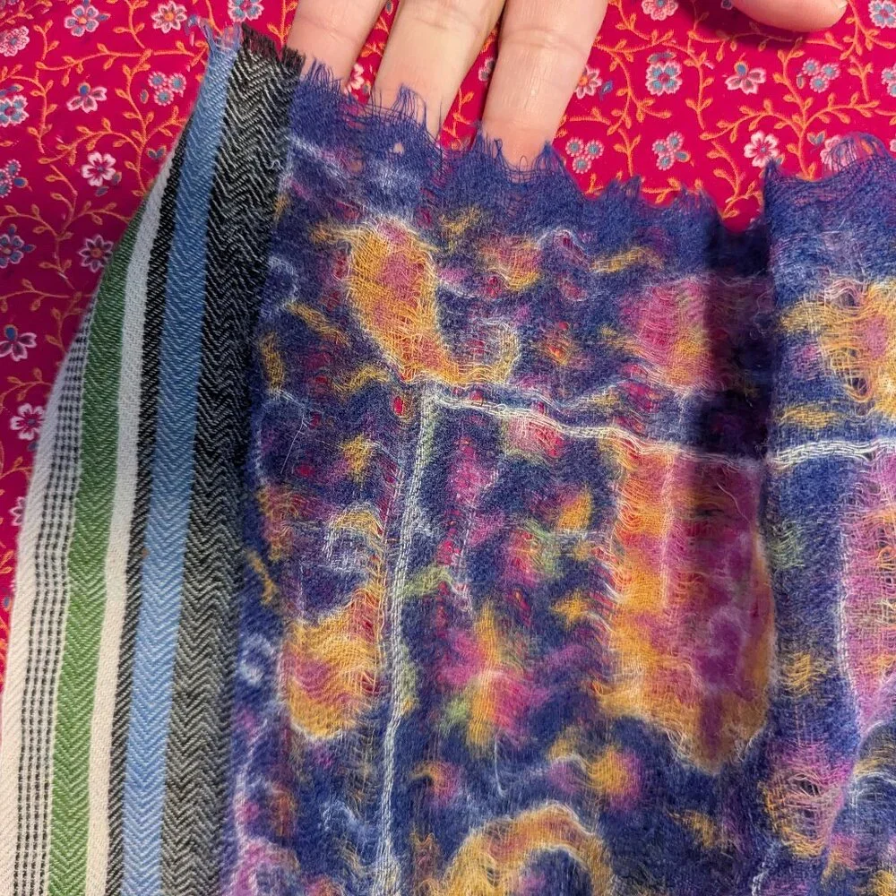 Vintage paisley wool